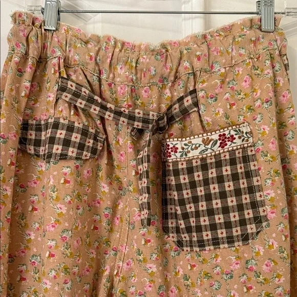 POL Floral Patchwork Wide-Leg Pants - Picture 5 of 5